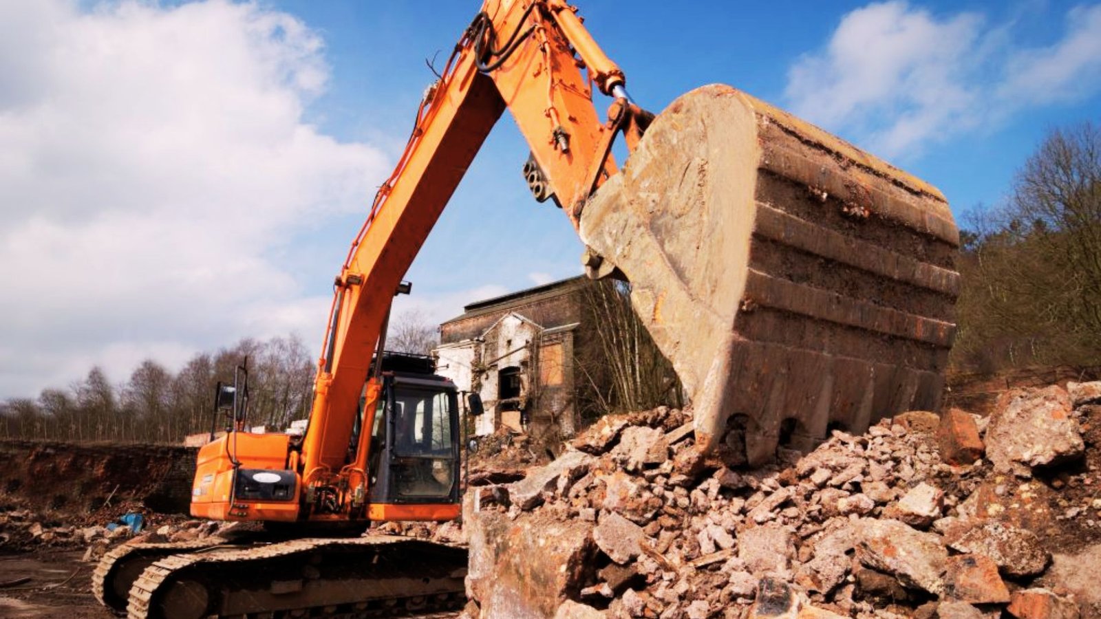 Image showing construction site cleaning.