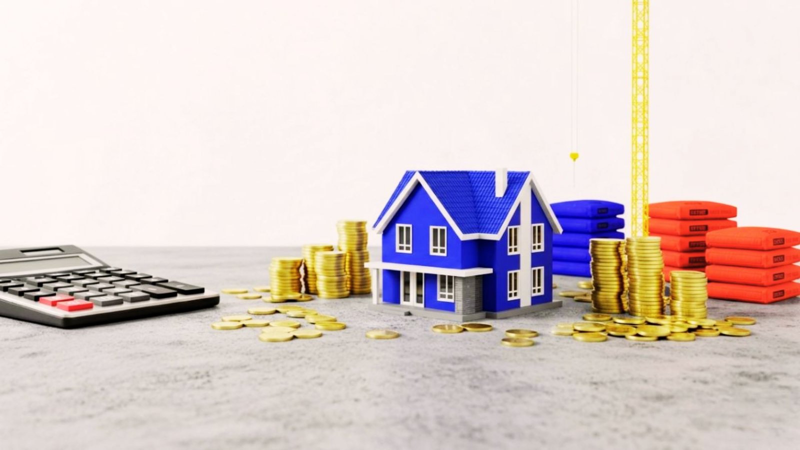 Key factors that influence the total cost of building a house on owned land.